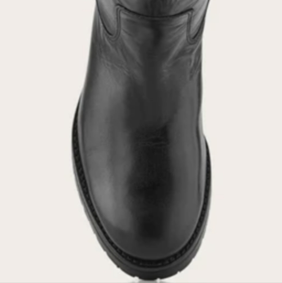 BNWT Frye Melissa Button Short Boots - Women's Size 9.5 - Distressed Grey/ Black - Picture 7 of 7